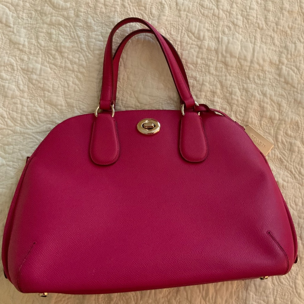 Bright Pink Coach Purse